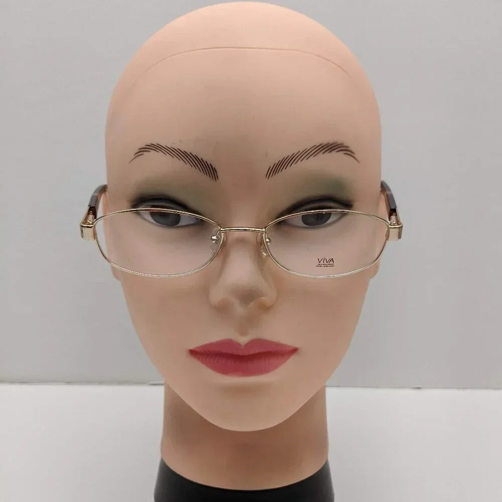 🕶️Viva 250 GLD Eyeglasses 53/17 135 /YHB108🕶️